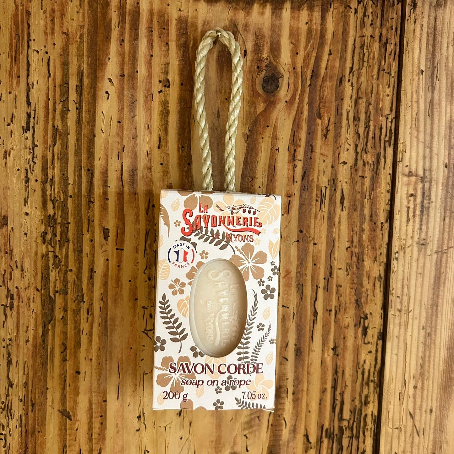 Savon sur corde "Lait de chèvre" BIO