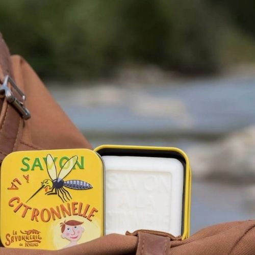 Boîte métal & Savon à la Citronnelle