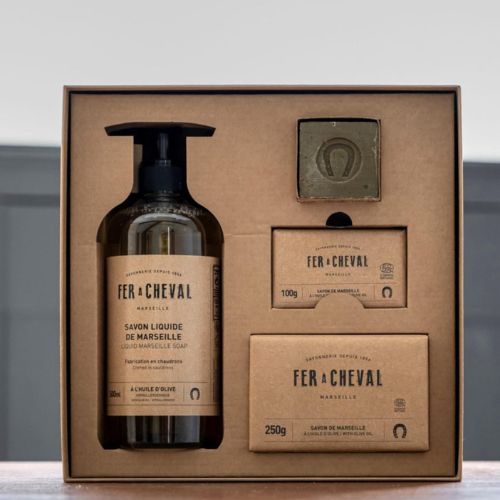 Coffret Savon de Marseille "Pur Olive"