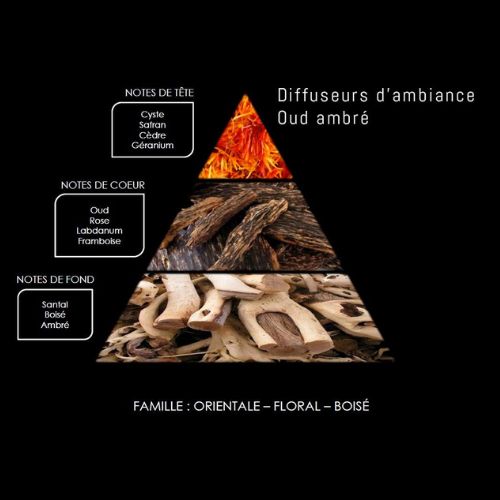 Diffuseur de Parfum d’ambiance "Oud Ambré"