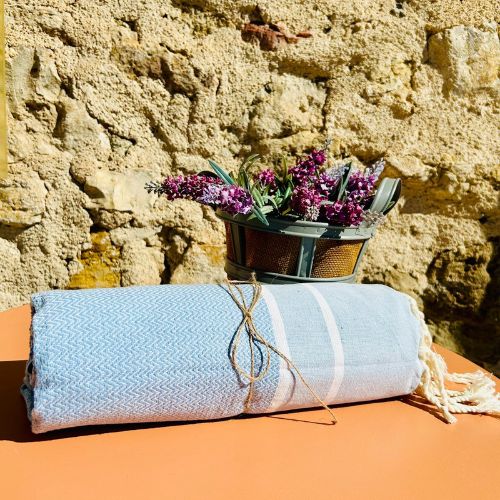 Fouta Tunisienne "Chevrons"