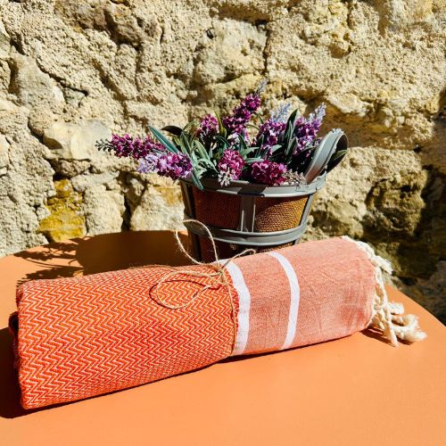 Fouta Tunisienne "Chevrons"