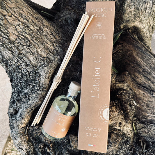 Diffuseur d'ambiance "Patchouli Musc"