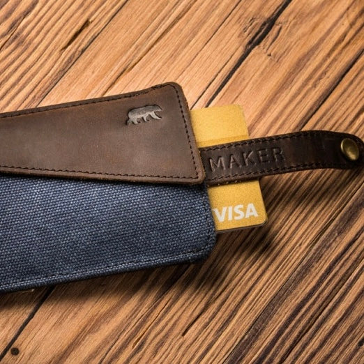 Petit porte feuille extra plat