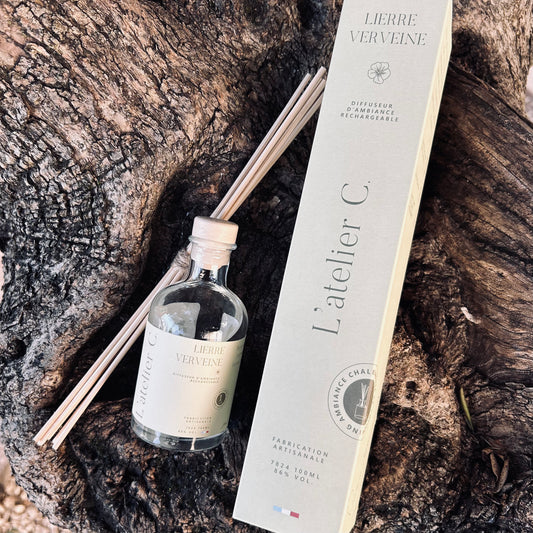 Diffuseur d'ambiance "Lierre Verveine"