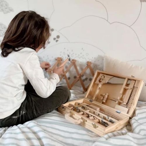 Grande Valise de Bricolage - 14 outils