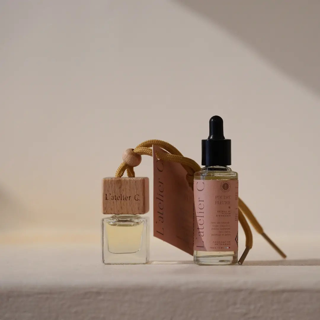 Diffuseur voiture "Poudre Fleurie"