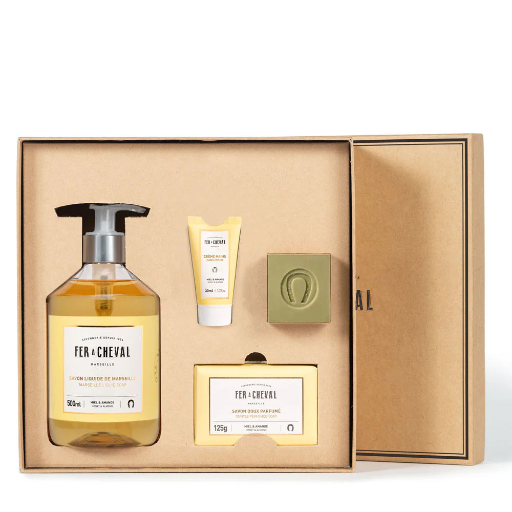 Coffret élégant pur olive « Thé blanc & Yuzu »