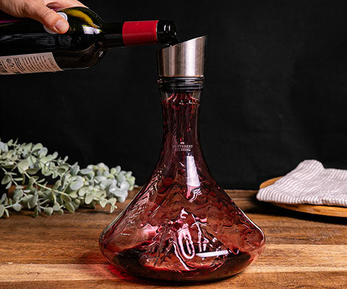 Carafe à vin TOPOGRAPHIC "Mont Blanc"