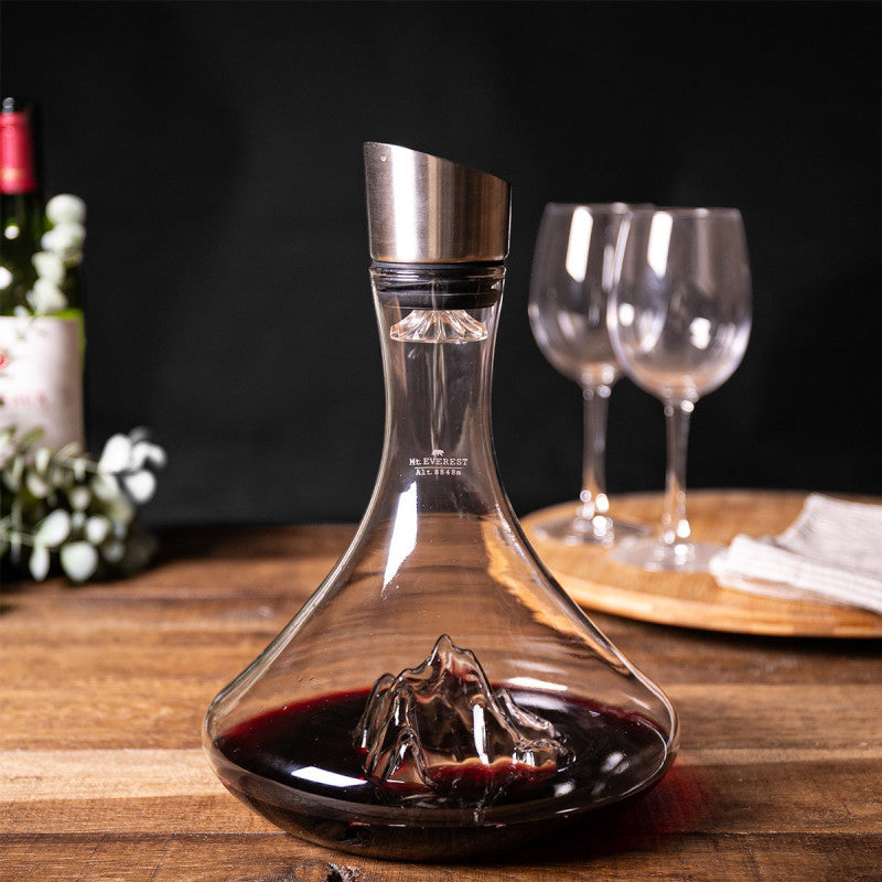 Carafe à vin TOPOGRAPHIC "Mont Blanc"