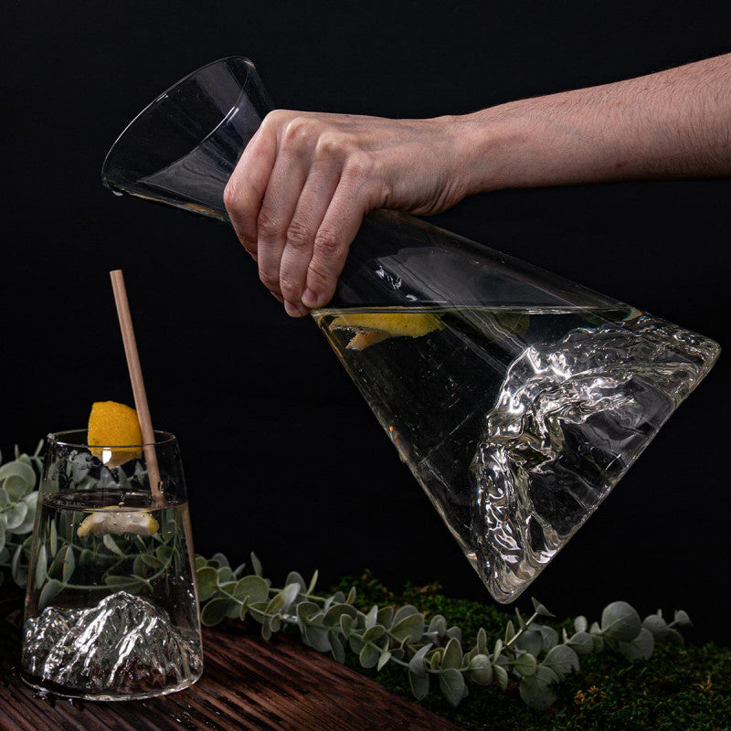 Carafe à eau TOPOGRAPHIC "Mont Blanc"