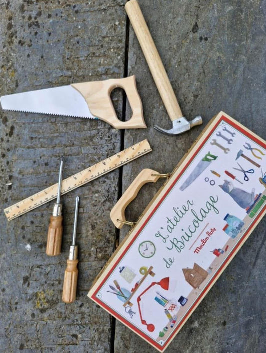 Petite valise bricolage - 6 outils