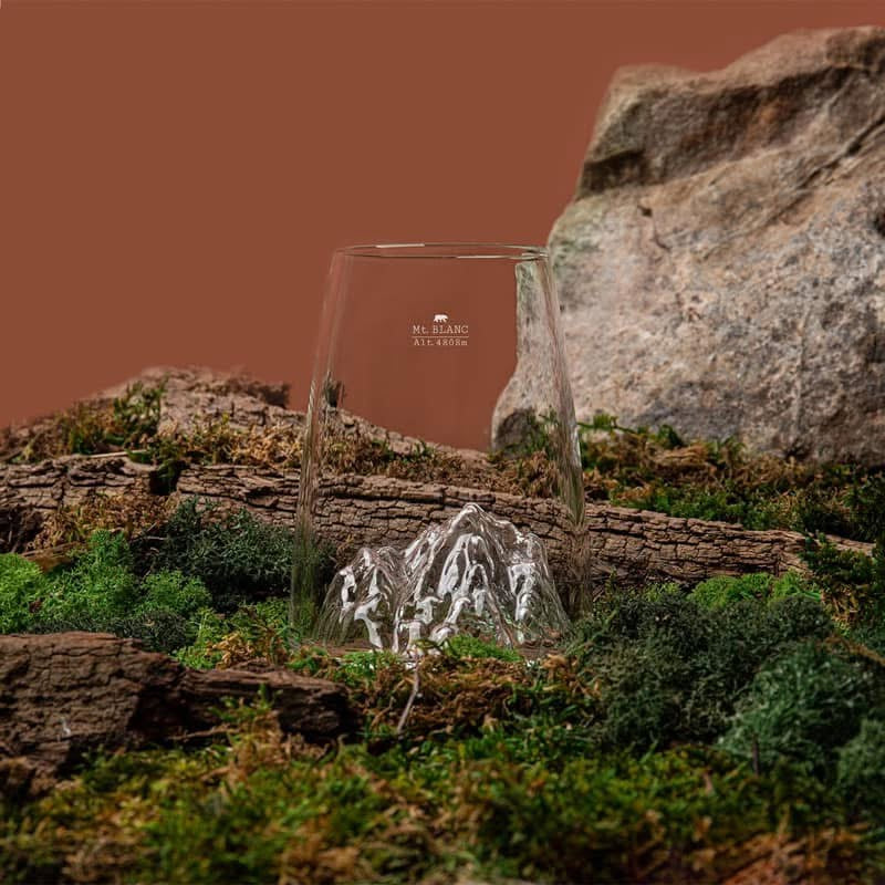 Verre design topographic
