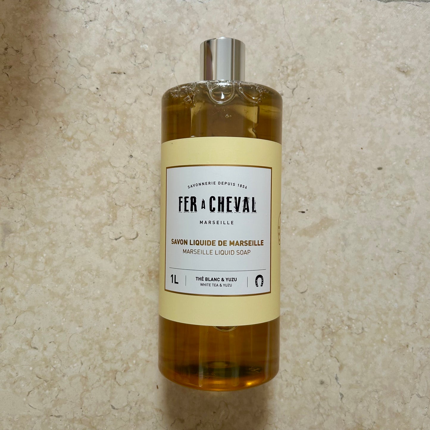 Savon liquide de Marseille "Thé Blanc Yuzu" 1L