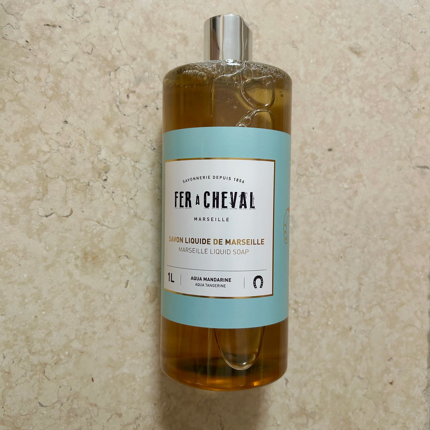 Savon Liquide de Marseille "Aqua Mandarine" - 1L