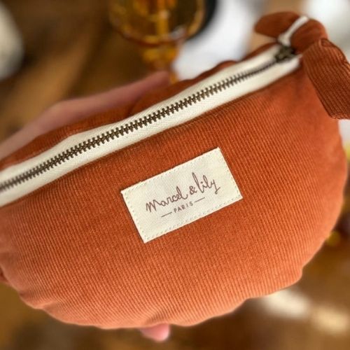 Sac Mini banane enfant en velours
