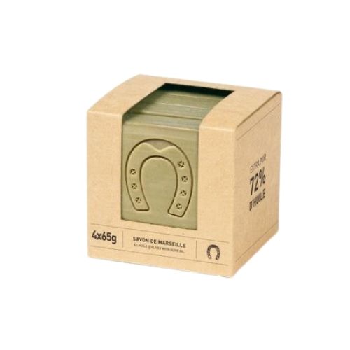 Savon de Marseille Cube Tranché Pur Olive 4x65g