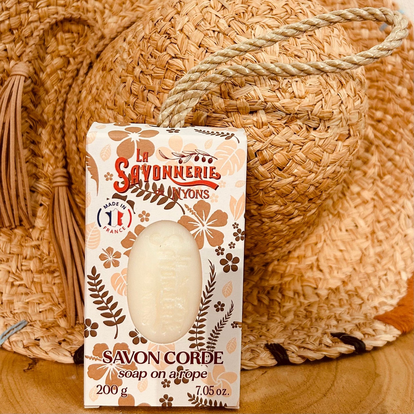 Savon sur corde "Lait d'ânesse" BIO
