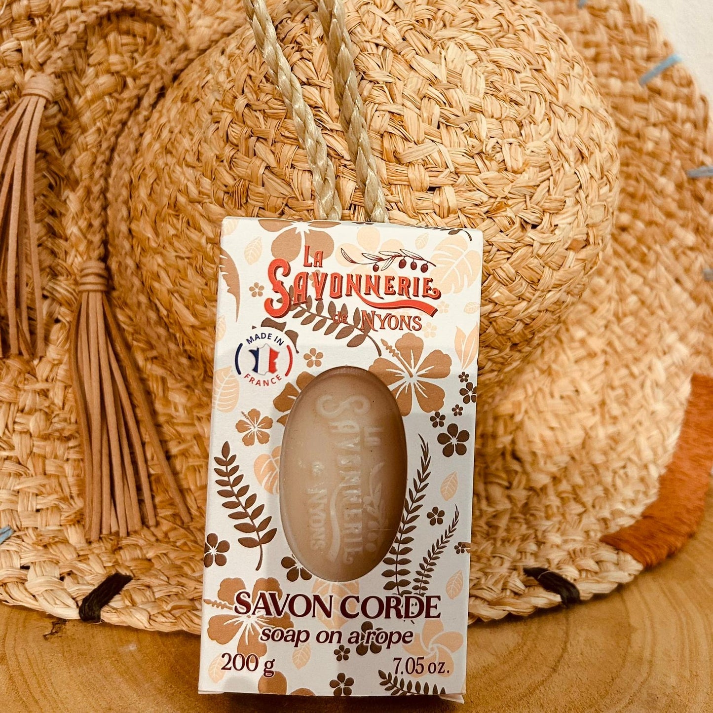 Savon sur corde "Lait de chèvre" BIO
