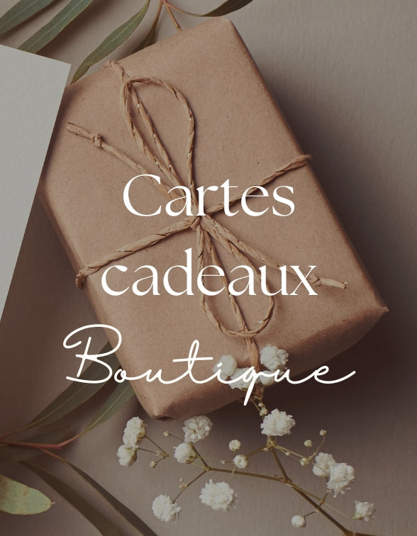 Cartes cadeaux boutique JoyDesign