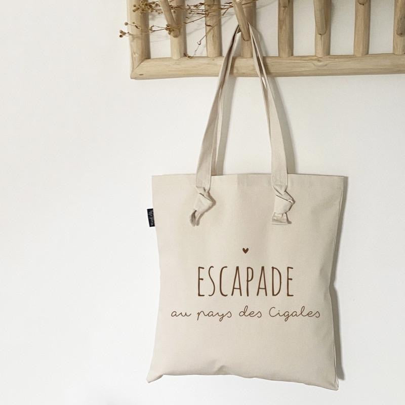 Tote-Bag "Escapade au pays des Cigales"