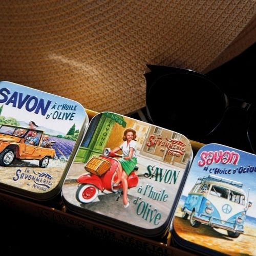 Boite métal "Combi" & Savon "Verveine"