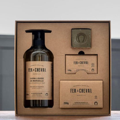 Coffret Savon de Marseille "Pur Olive"