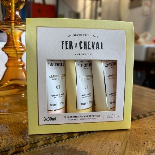 Coffret Trio Crèmes Mains Parfumées