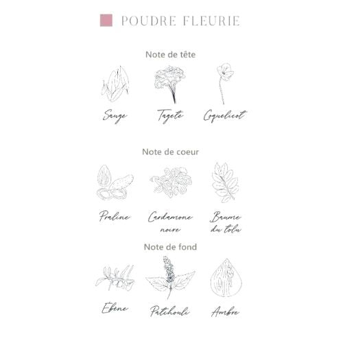 Diffuseur d'ambiance "Poudre Fleurie"