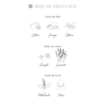 Diffuseur d'ambiance "Bois de Provence"