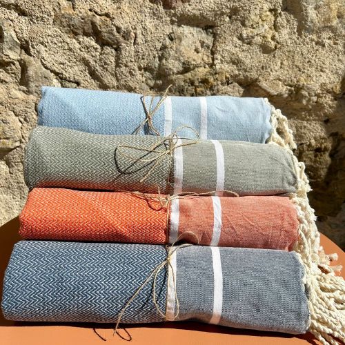 Fouta Tunisienne "Chevrons"