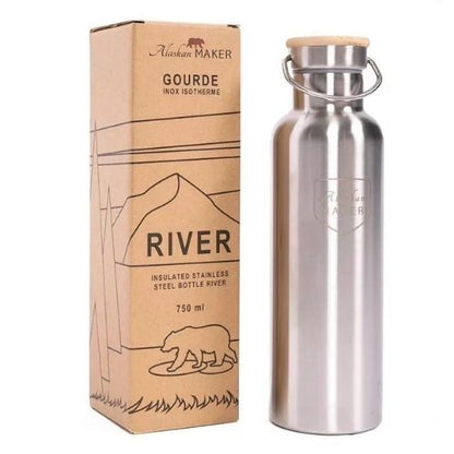 Gourde isotherme inox "RIVER"