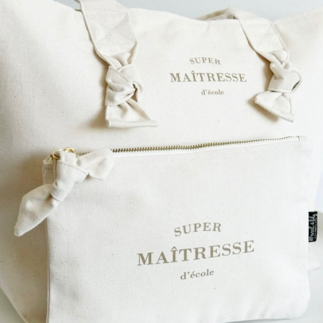 City Bag Coton "Super Maîtresse d’école »