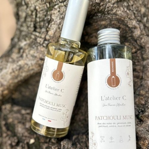 Parfum d’intérieur "Patchouli Musc"