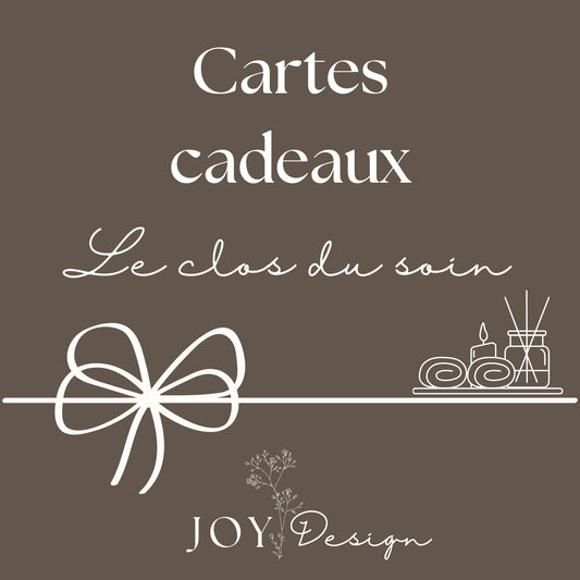 Carte cadeau "Le Clos du Soin"